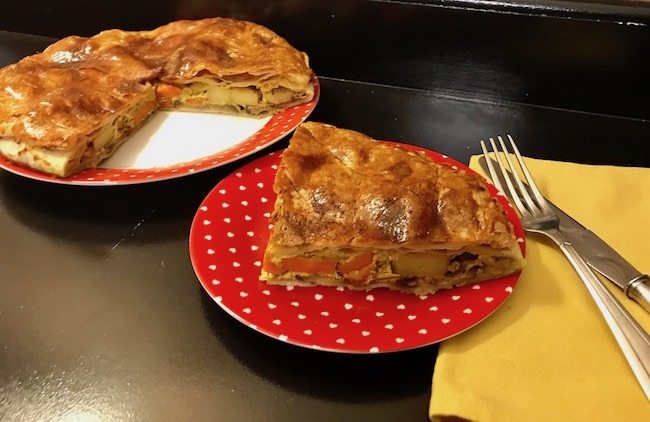 Lire la suite à propos de l’article Tourte aux légumes végétarienne sans gluten et sans lactose