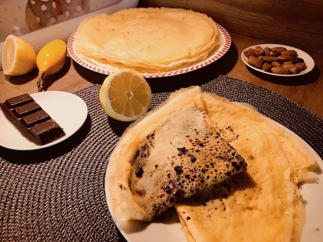 You are currently viewing Crêpes sans gluten au lait végétal de soja