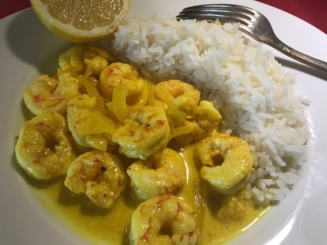 You are currently viewing Crevettes  sauvages sauce légère au citron