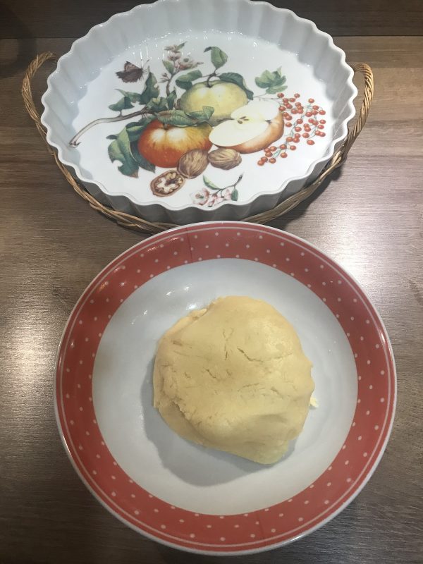 Pâte à tarte brisée croustillante sans gluten et sans lait