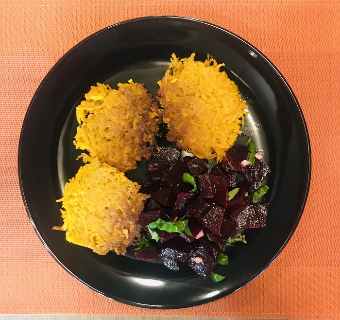 You are currently viewing Rösti patates douces et carottes