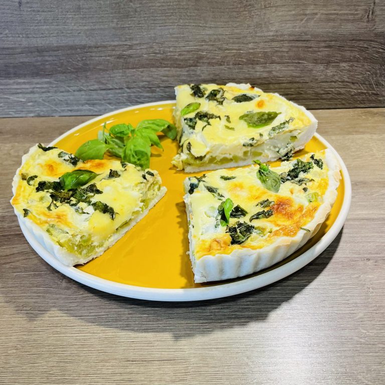 Lire la suite à propos de l’article Clafoutis de courgettes basilic
