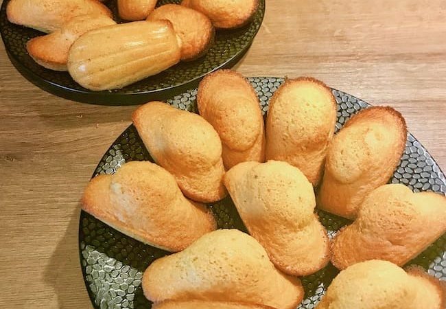 Madeleines parfumées à l'orange