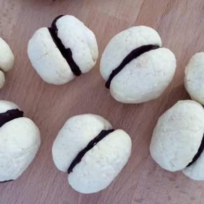 Biscuits sans gluten Baci di dama (baisers des dames)