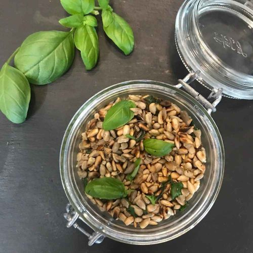 Graines de Tournesol grillées basilic, thym