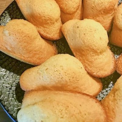 Madeleines parfumées à l'orange