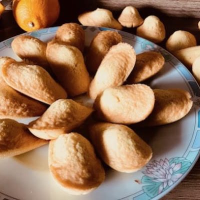 Madeleines parfumées à l'orange