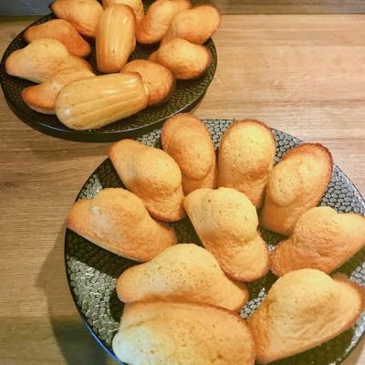 Madeleines parfumées à l'orange