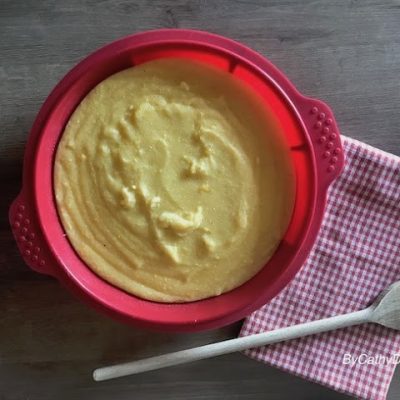 polenta salée sans lait animal