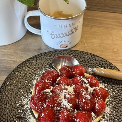 Tarte aux framboises 2