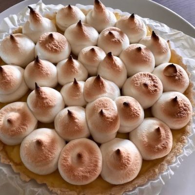 tarte au citron multiples petites meringues italiennes