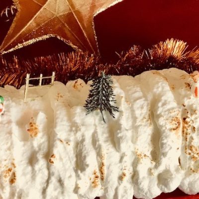 bûche de noël au citron sans gluten sans lactose