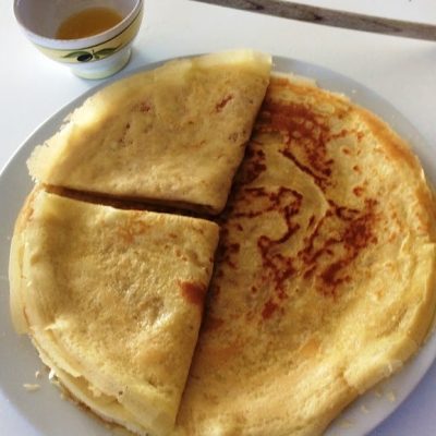 Crêpes sans gluten au lait végétal de riz