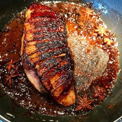 Recette de magret de canard laqué