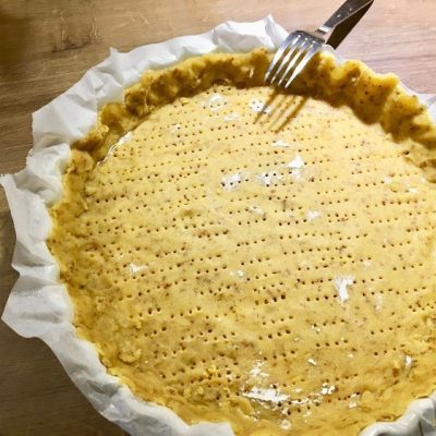Pâte à tarte brisée croustillante sans gluten et sans lait