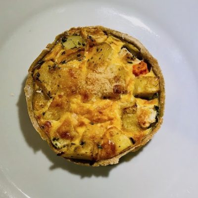 Tarte salée aux légumes d’hiver sans gluten